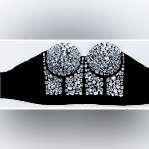 Rhinestone Bustier